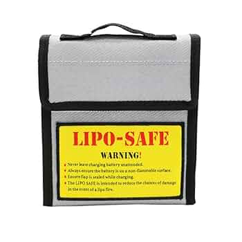 Amazon | セーフティーバッグリポ防爆バッグ 耐炎バッグ内外両面